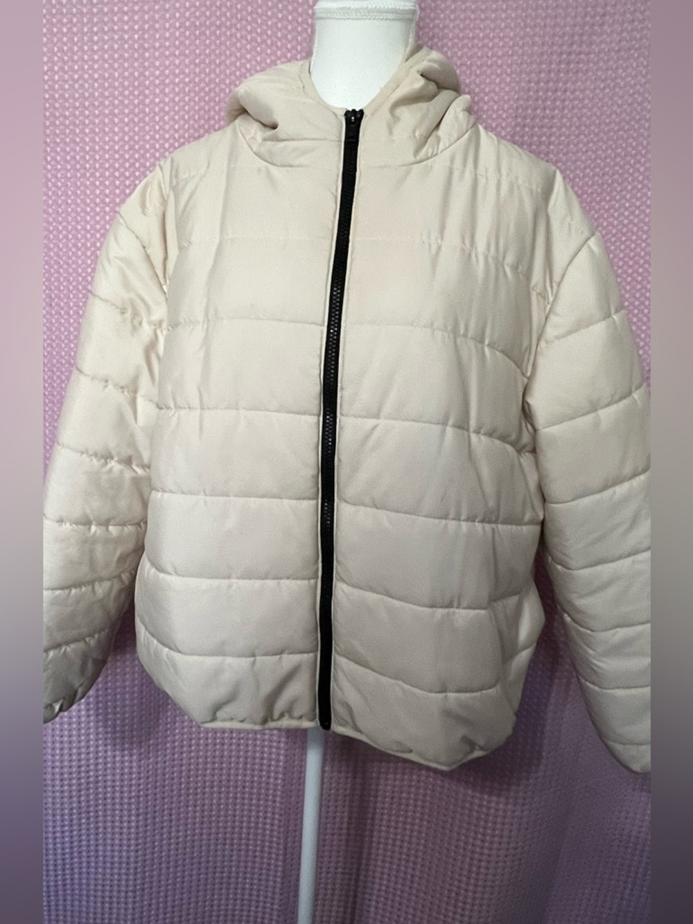 wild fable Cream Quilted Jacket